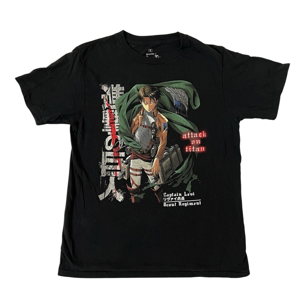 Anime Attack on Titan Captain Levi Shirt